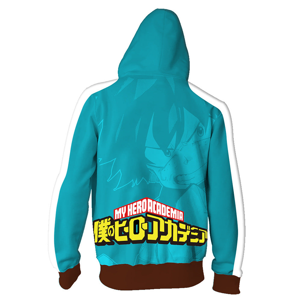 My Hero Academia Boku no Hero Academia Cosplay Costumes Midoriya Izuku Bakugou Katsuki Todoroki Sweatshirt Hoodie Jackets Coat