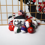 Load image into Gallery viewer, Cute Countryball Polandball Plush Stuffed Dolls Anime Short Plush Toys Mini Pillow Bag Key Ring Pendant Cosplay Gifts
