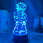 Load image into Gallery viewer, Acrylic 3d Lamp Anime My Hero Academia Dabi Led Light for Bedroom Decor Cool Manga Gift for Him Rgb Colorful Night Light Dabi
