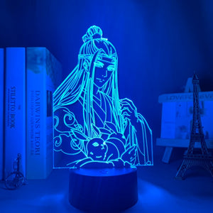 Acrylic 3d Lamp BL Mo Dao Zu Shi Light for Bed Room Decor Touch Sensor Colorful Led Night Light Lamp Mo Dao Zu Shi Lan Zhan