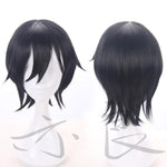 Load image into Gallery viewer, Angels of Death Isaac Foster Zack Cosplay Mens Short Straight Black Cosplay Wig
