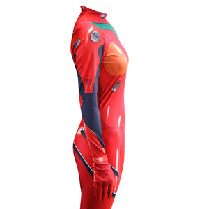 NEON GENESIS EVANGELION EVA Asuka Langley Soryu Cosplay Costume Zentai Bodysuit Suit Jumpsuits