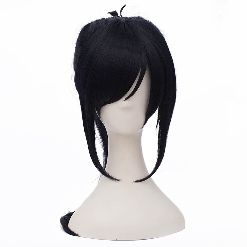 Anime Dororo Cosplay Hair Hyakkimaru Cosplay Black Hair Men Synthetic Hair  Cosplay Headwear