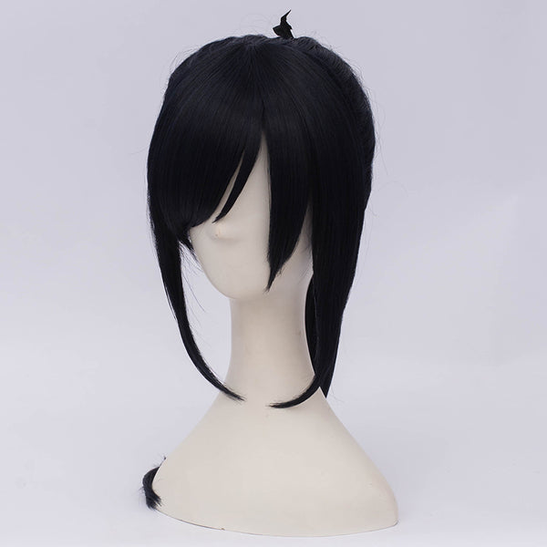 Anime Dororo Cosplay Hair Hyakkimaru Cosplay Black Hair Men Synthetic Hair  Cosplay Headwear