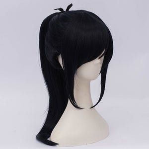 Dororo Hyakkimaru Long Black Ponytail Cosplay Wigs