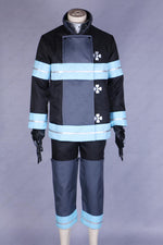 Load image into Gallery viewer, Enn Enn no Shouboutai Shinra Kusakabe team uniform Cosplay Costume Fire Force Custom Made
