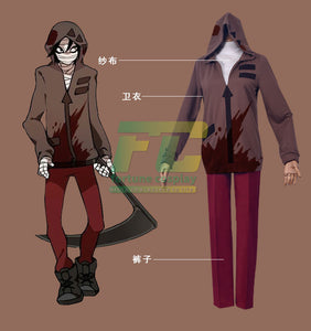 Angels of Death Cosplay Isaac Foster Cosplay Costume