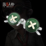 Load image into Gallery viewer, Game Eyewear Identity V Doctors Gardener Cosplay Costumes Cross Printed Glasses Carnaval Party Online Show Funny Props
