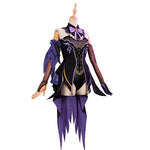 Load image into Gallery viewer, Genshin Impact Fischl Cosplay Costume Game Suit Purple Halloween Party Outfit
