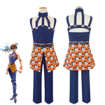 Load image into Gallery viewer, Anime JOJO JoJo&#39;s Bizarre Adventure Cosplay Costume Ghirga Narancia Uniforms Men Women Cosplay Outfit Dress Halloween Costumes

