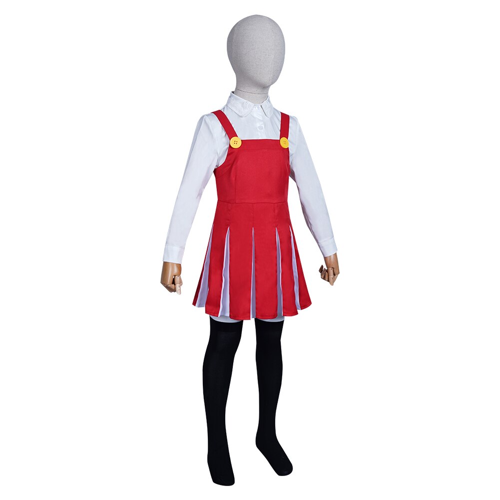 Anime My Boku no Hero Academia Eri Cosplay Costume Children Kids Girls Short Skirt Outfits Halloween Carnival Suit