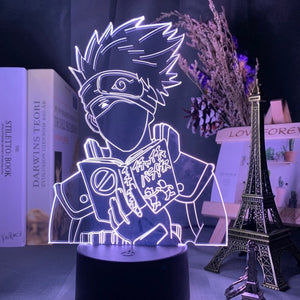 Naruto Uzumaki Purple Light (5 Panel) Anime Wall Art