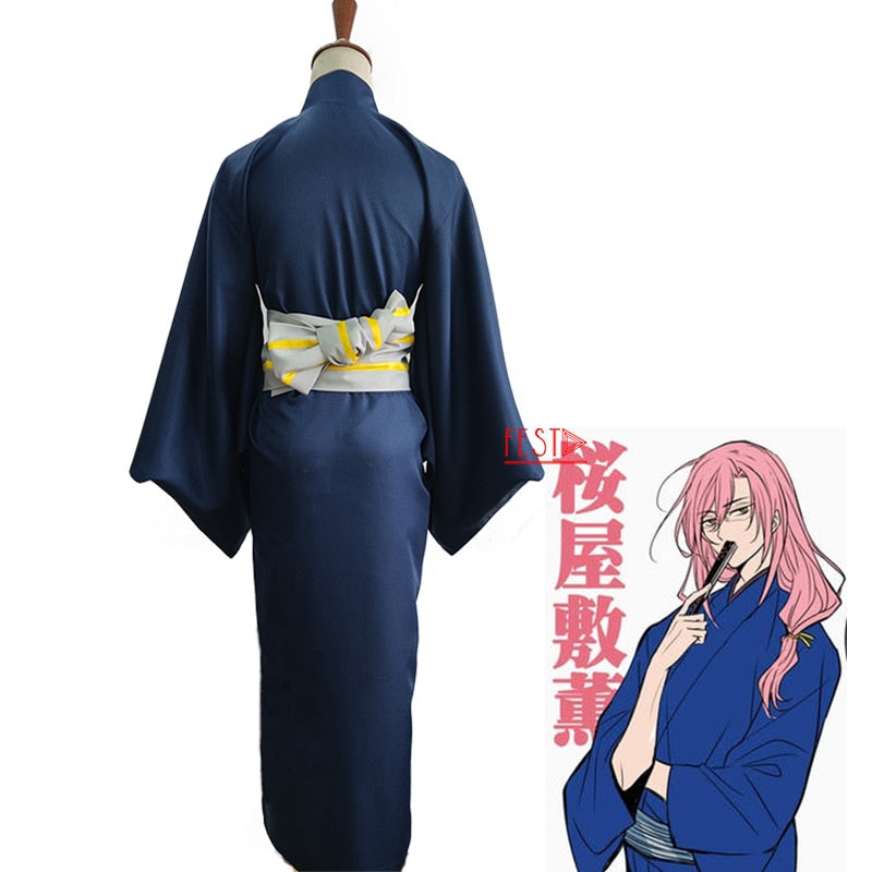 Traditional Japanese women dress bathrobe anime show photo suit kimono  stage clothing pictures