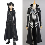 Load image into Gallery viewer, Sword Art Online Kazuto Kirigaya kirito Black Uniform For Men Cosplay Costume

