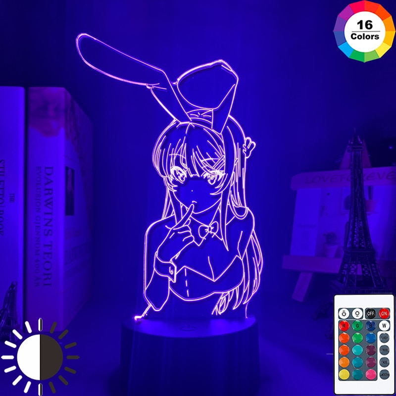 TYOMOYT Kids Lamp Led Genshin Impact Scaramouche Balladeer Anime 3D  Illusion Night Lamp Home Room Decor Acrylic LED Light Xmas Gift Lamps(16  Colors with Remote), Multicolor - Walmart.com