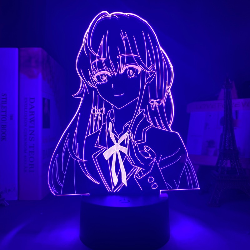 Anime Led Light Yu Yu Hakusho Hiei Nightlight for Bedroom Decor Nightlight  Manga Birthday Gift Room