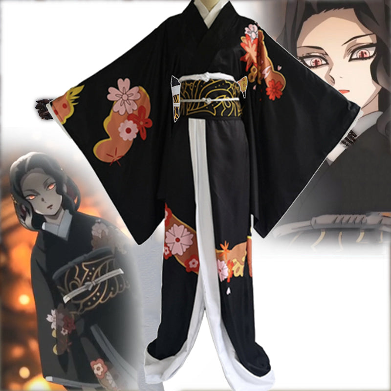 Demon Slayer Kimetsu no Yaiba Cosplay Costumes Kibutsuji Muzan Cosplay Costume