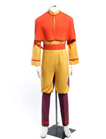 Load image into Gallery viewer, Legend of Korra Avatar Aang  The Last Airbender Halloween Cosplay Costume - fortunecosplay
