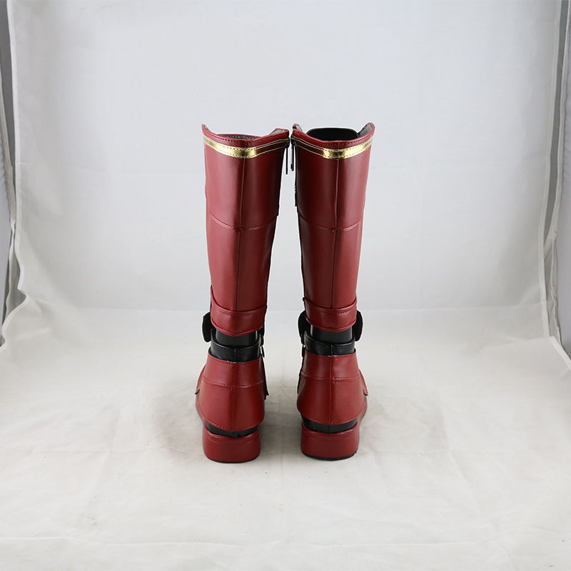 Captain Marvel : Ms. Marvel Carol Danvers Cosplay Boots Shoes Custom Made