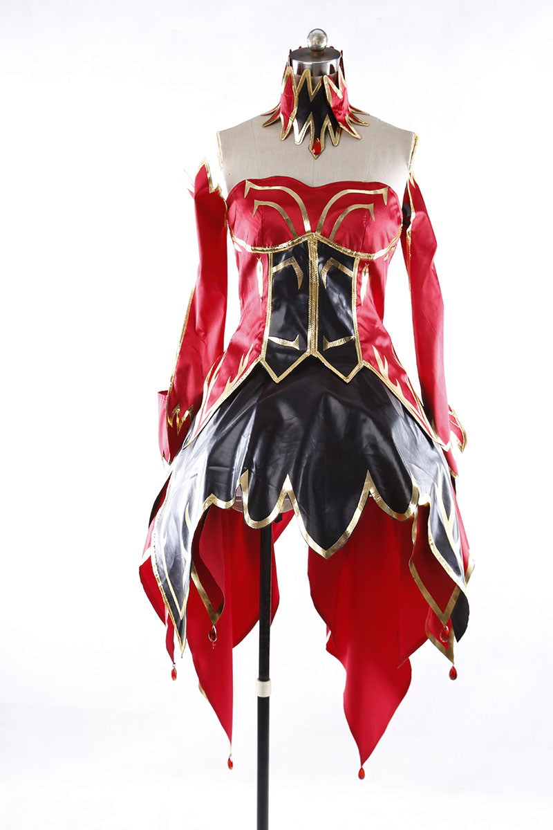Custom Made DOTA 2 Lina Inverse the Slayer Dress Cosplay Costume