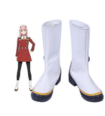 Load image into Gallery viewer, DARLING in the FRANXX CODE 002 Zero Two Cosplay Boots Shoes White Custom Made
