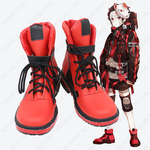 Demon Slayer : Kimetsu no Yaiba Kamado Tanjirou Cosplay shoes Anime boots