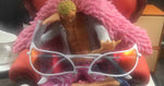 Load image into Gallery viewer, Anime One Piece Donquixote Doflamingo Joker Sunglasses Men Women cosplay Accessories Glasses Halloween props gift
