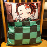 Load image into Gallery viewer, Demon Slayer Kimetsu No Yaiba Tanjirou Nezuko Plush Pillow Stuffed Cushion
