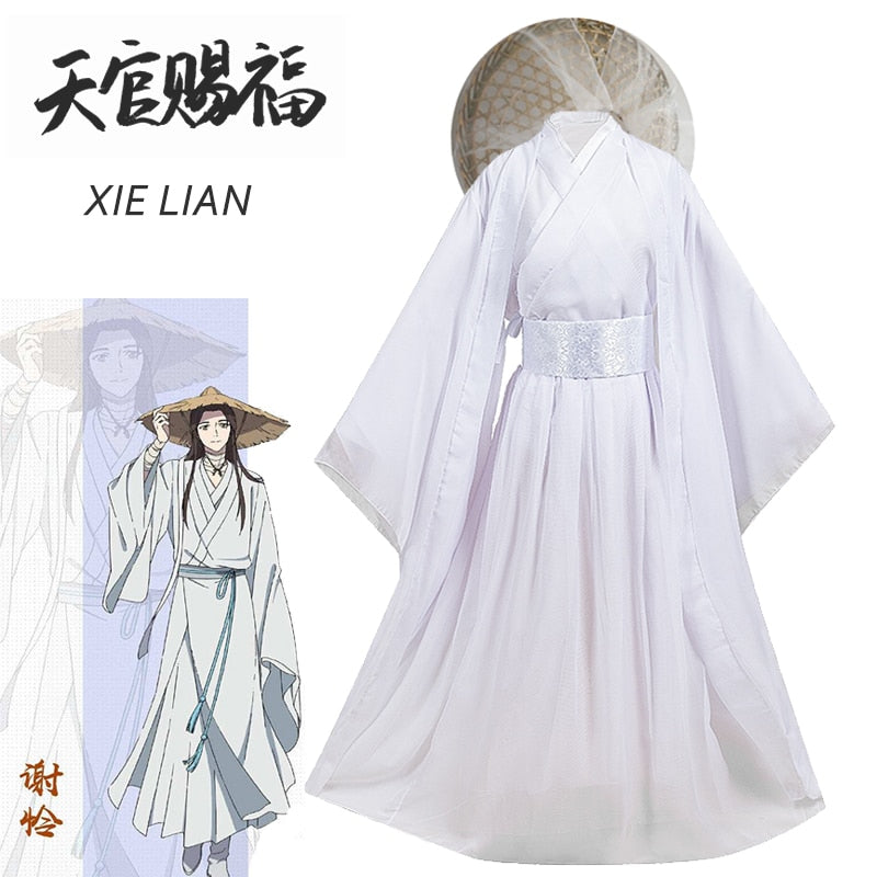 Xie Lian Cosplay Costume heaven official's blessing Outfit Tian Guan Ci Fu