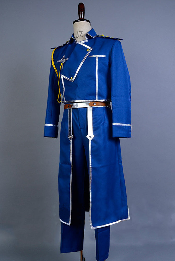 Fullmetal Alchemist Cosplay Roy Mustang Uniform Cosplay Costume
