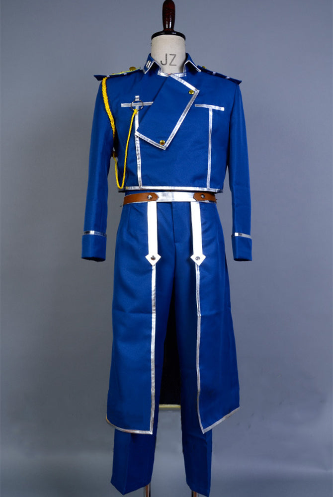 Fullmetal Alchemist Cosplay Roy Mustang Uniform Cosplay Costume
