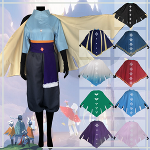 Game Sky Children of Light Cosplay Costume Season of Rhythm Costume Cloak Top Pants