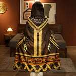 Load image into Gallery viewer, Genshin Impact Cryo Abyss Mage Cospaly Costume Cloak Hoodies Flannel Warm Easy Wear Coat Cape Blanket Christmas Present
