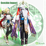 Load image into Gallery viewer, Genshin Impact Kaveh Cosplay Costume Adult Carnival Uniform Wig Anime Halloween Party Costumes Masquerade Women Game
