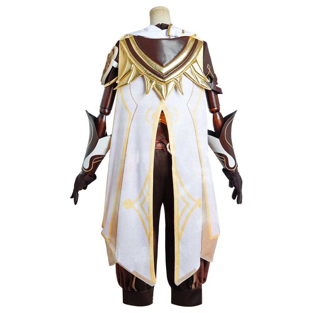 Genshin Impact Aether Male Main Character Traveler Cosplay Costume Kong Outfit Custom Made