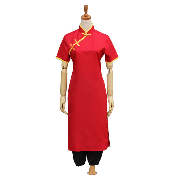 Silver Cheongsam Dress