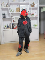 Load image into Gallery viewer, Naruto Akatsuki Anime pajamas Uchiha Itachi Halloween Cosplay Costume Adult Jumpsuits Flannel Home Sleepwear
