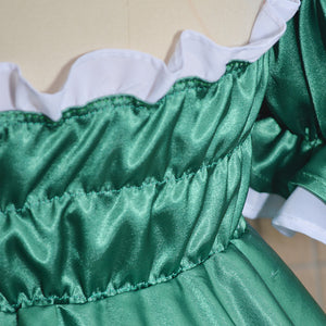 Axis powers Furstentum Liechtenstein Green lolita dress cosplay costume