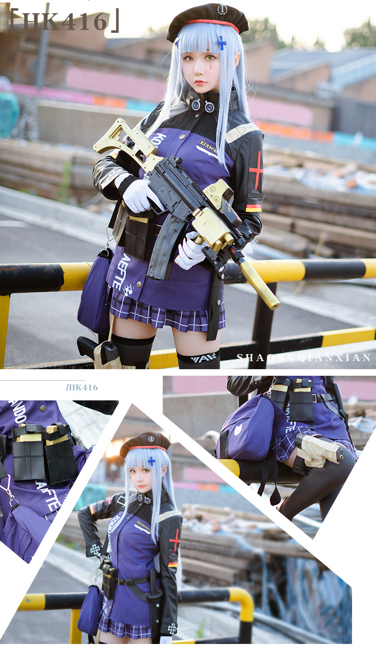 Girls' Frontline hk416 Cosplay Costume