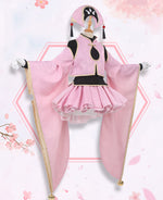 Load image into Gallery viewer, Card Captor Sakura:clear card sakura cosplay costume sakura dobok cosplay dress with cap/hat
