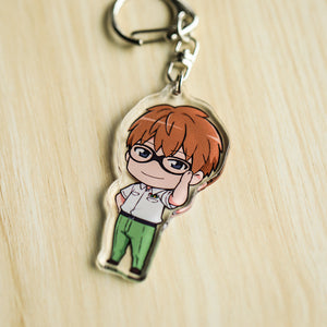 Cells At Work Keyring White Blood Cell Killer T Cell Platelet Acrylic Keychain Charm