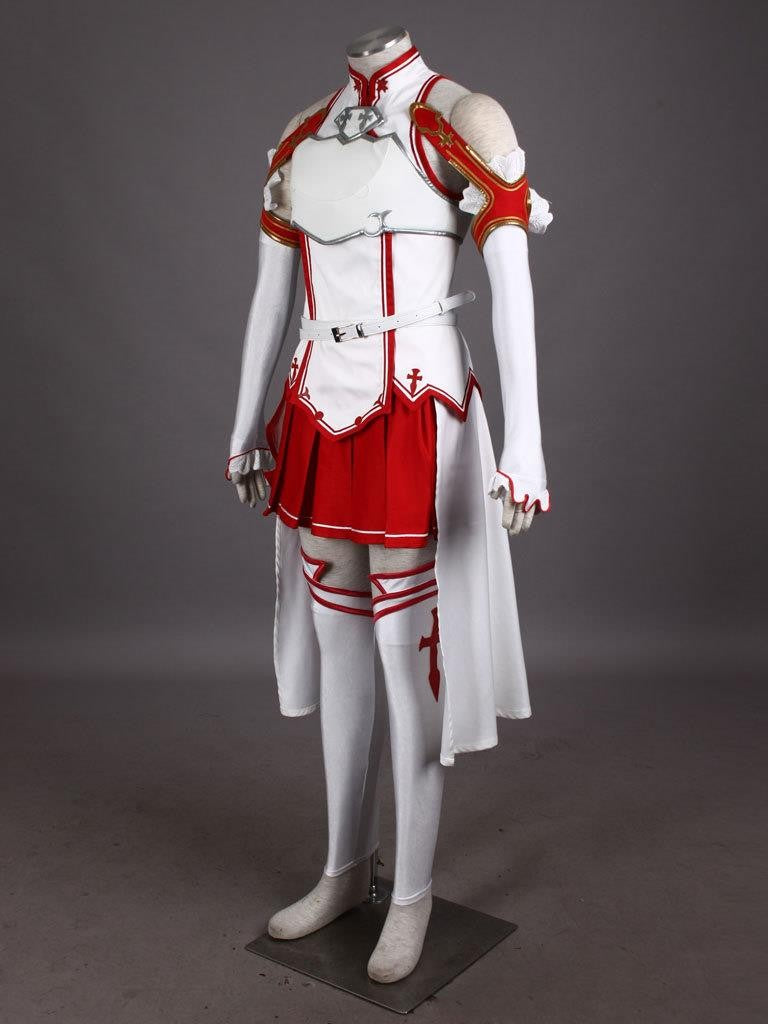 Sword Art Online Asuna Yuuki Asuna Dress Cosplay costume – TrendsinCosplay