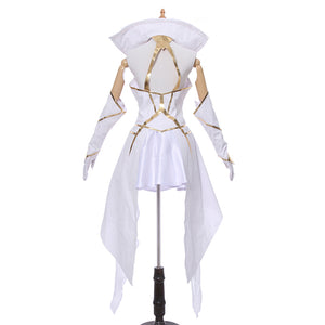 LOL the lady of Luminosity Luxanna Crownguard Cosplay Costume Light Element Skin