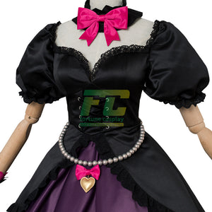 OW overwatch D.va Black Cat Skin Cosplay Costume DVA Lolita Dress