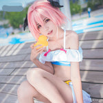 Load image into Gallery viewer, FGO Fate Grand Order Cosplay Costume Fate Extella Link Astolfo Cospaly Costume Sailor Swimsuit
