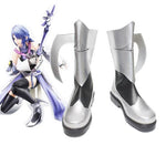 Load image into Gallery viewer, Kingdom Hearts Aqua Cosplay Shoes Boots Custom Made
