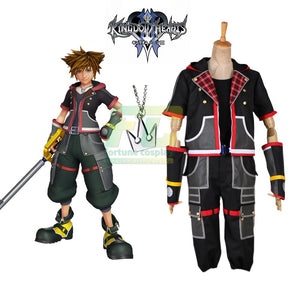 Free Shipping Kingdom Hearts 3 Cosplay Sora Cosplay Costume Custom Made