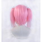 Load image into Gallery viewer, Hiiragi Nana Wig Munou na Nana Cosplay Gradual Pink Twin Ponytails Talentless Nana Synthetic Hair Role Play
