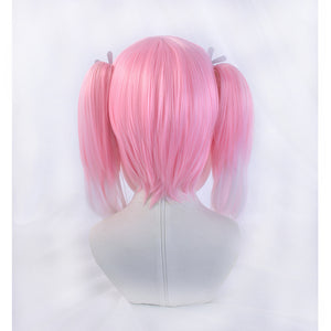 Hiiragi Nana Wig Munou na Nana Cosplay Gradual Pink Twin Ponytails Talentless Nana Synthetic Hair Role Play