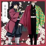 Load image into Gallery viewer, Demon Slayer: Kimetsu no Yaiba Cosplay Tomioka Giyuu Kimono Cosplay Costume
